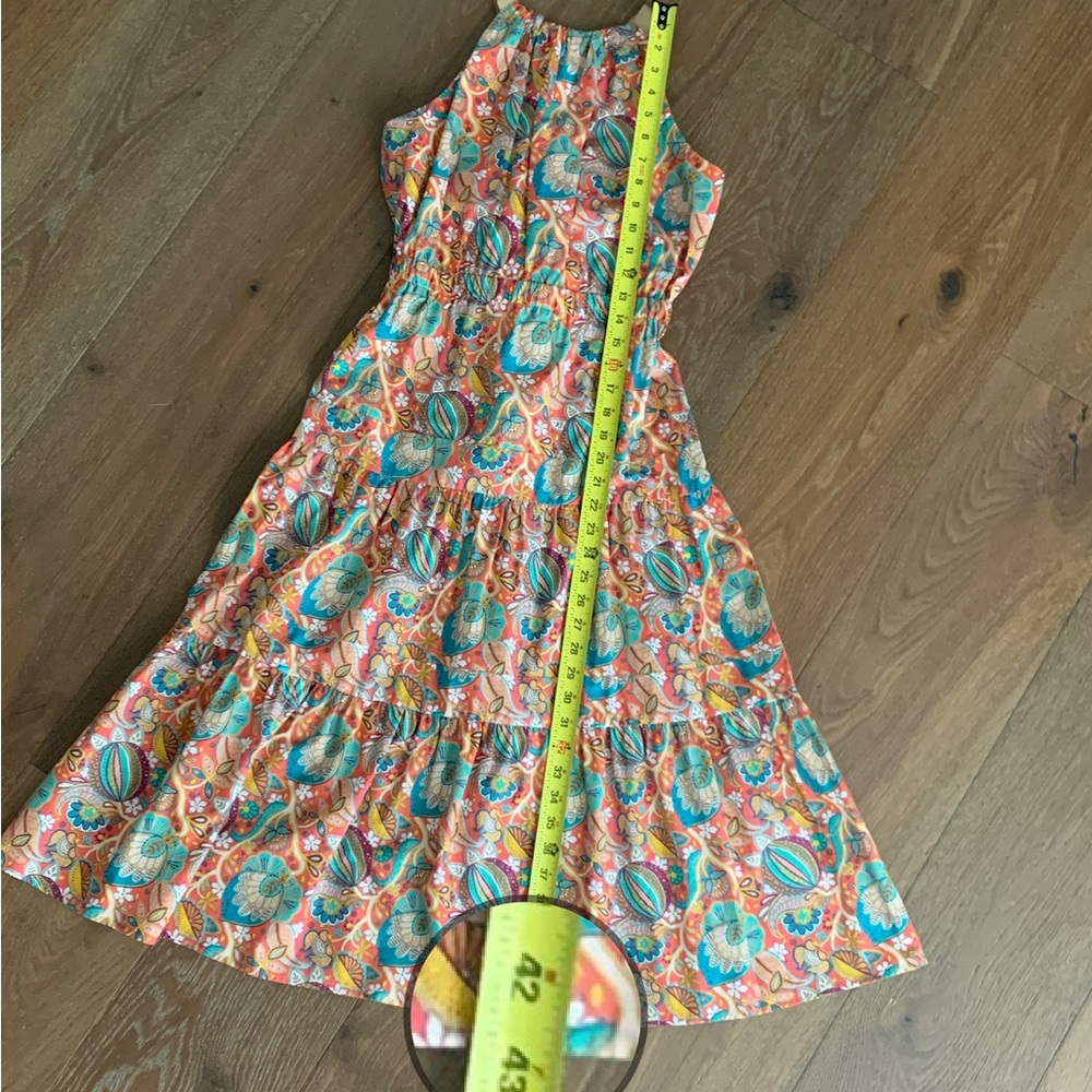 NWOT Antonio Melani Liberty London print Olivia Halter Sundress - Picture 5 of 10